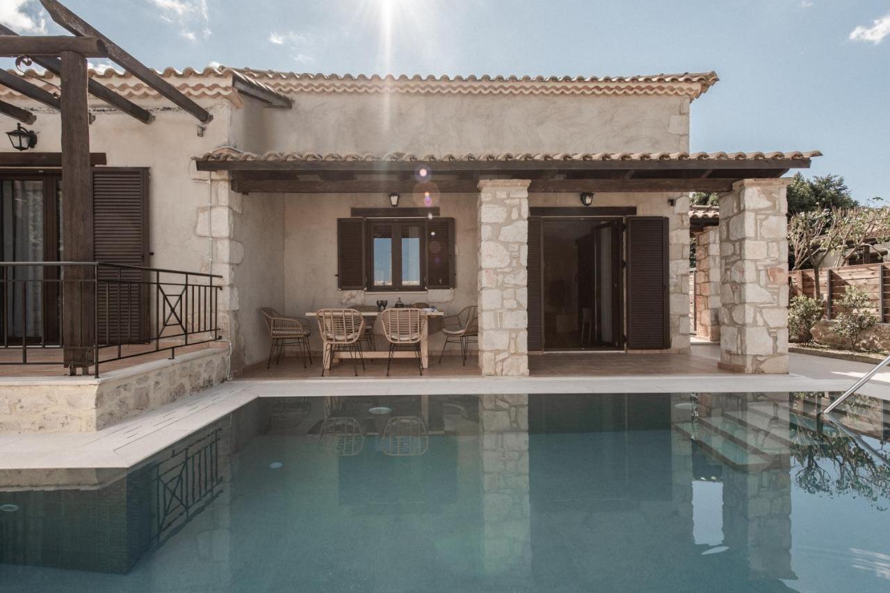 Viatzo Villas - Eclectic Villas With Heated Saltwater Pools Mouzakion  Екстер'єр фото